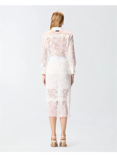 Camicia in tulle e pizzo PINKO | 106600A381/Z05